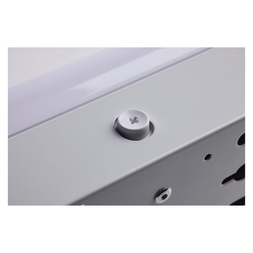 Main product image of LED 4 ft Linear Strip Light 30W/40W/50W White Finish CCT Selectable 100-277V Integrated EM & Sensor