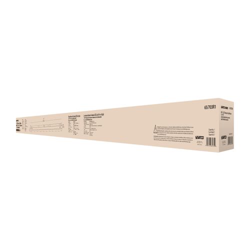 Main product image of 8' LED Linear Strip Light, Field Selectable, White Finish