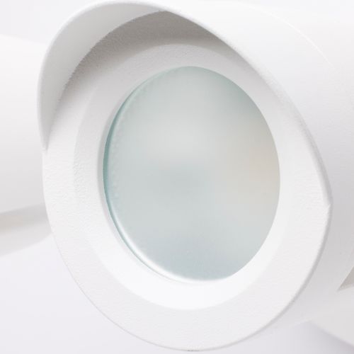Main product image of LED Security Light Dual Head White Finish 3000K