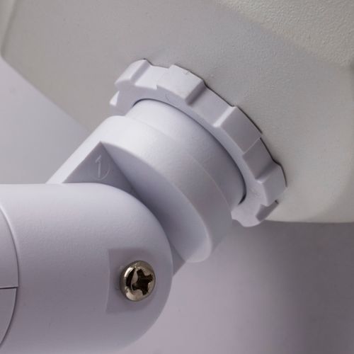 Main product image of LED Security Light Dual Head Motion Sensor Included White Finish 3000K