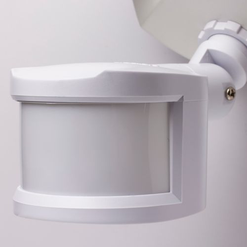 Main product image of LED Security Light Dual Head Motion Sensor Included White Finish 3000K