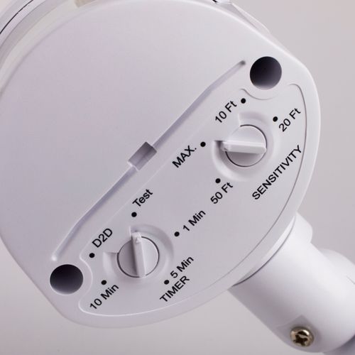 Main product image of LED Security Light Dual Head Motion Sensor Included White Finish 3000K