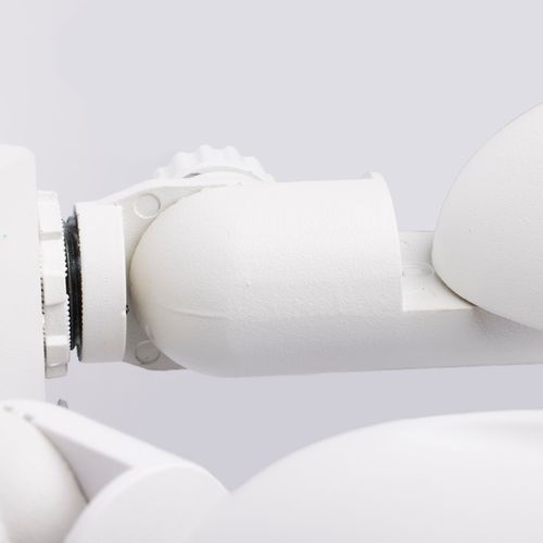 Main product image of LED Security Light Dual Head Motion Sensor Included White Finish 3000K