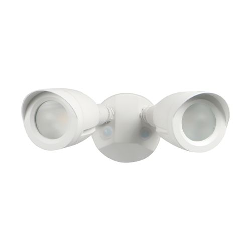 Main product image of LED Security Light Dual Head White Finish 4000K