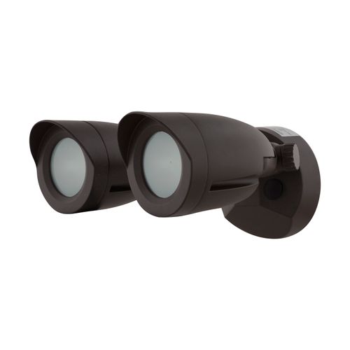 Main product image of LED Security Light Dual Head Bronze Finish 4000K