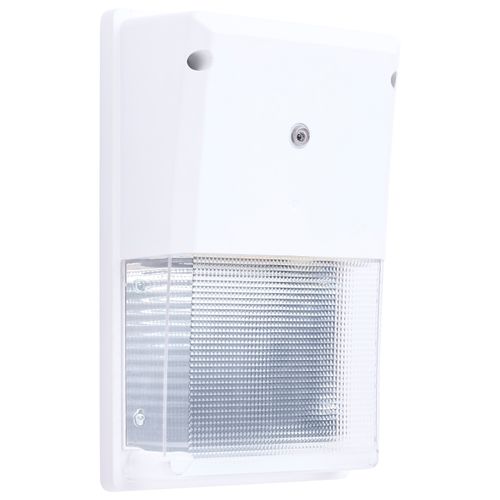 Main product image of LED Turtle Friendly Small Wall Pack, 20W, Amber Color, White Finish