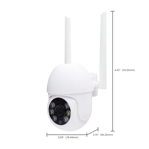 Main product image of Starfish, SMART Outdoor Pan & Tilt Camera, White Finish