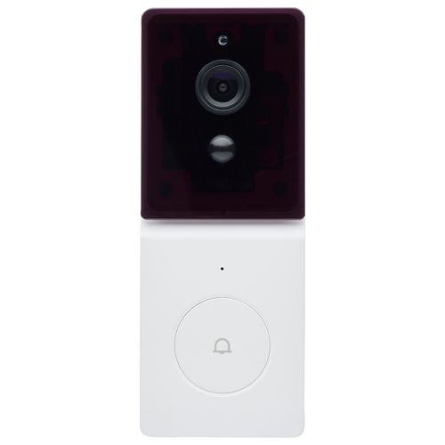 Main product image of Starfish, SMART Doorbell Security Camera, White Doorbell with White Chime