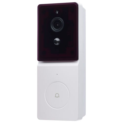 Main product image of Starfish, SMART Doorbell Security Camera, White Doorbell with White Chime