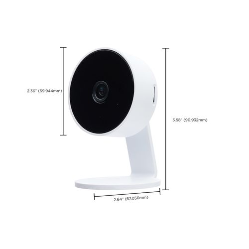 Main product image of Starfish, SMART Indoor Security Camera, White Finish