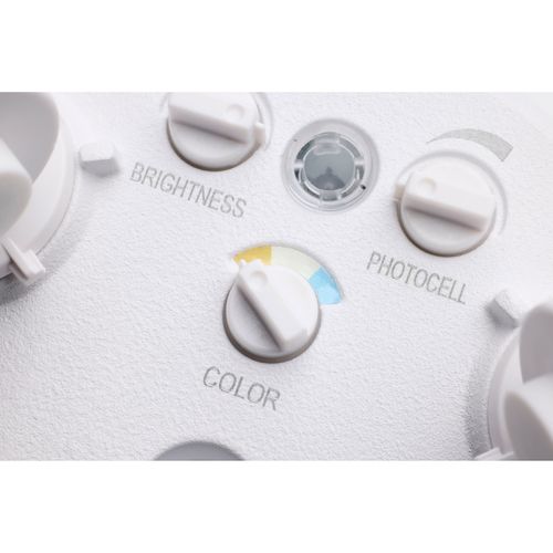 Main product image of LED Security Light, Dual Head, Field Selectable, White Finish