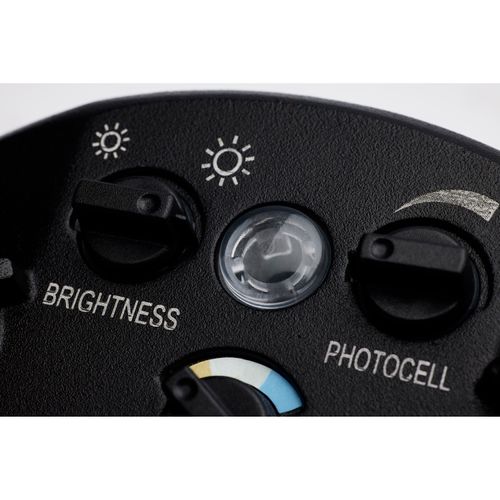 Main product image of LED Security Light, Dual Head, Field Selectable, Black Finish