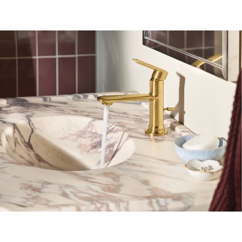 Main product image of Greenfield 1 Handle Bathroom Faucet (Brushed Gold), 6504BG
