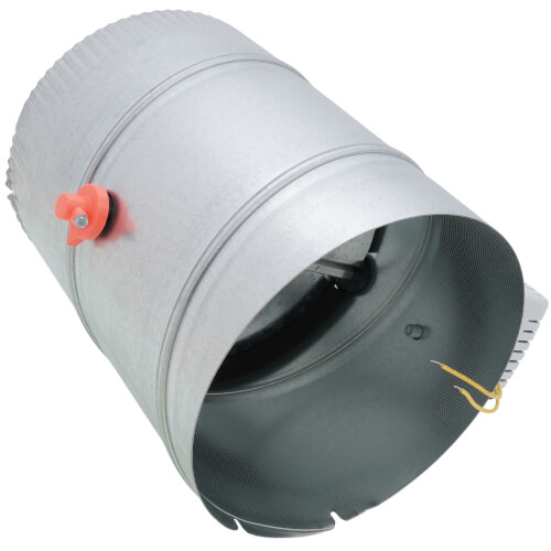 8" Round Ventilation Damper (Normally Closed/Power Open)