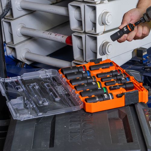 Main product image of KNECT 1/2" Drive Deep Well Impact Socket Set, 23 Piece, SAE
