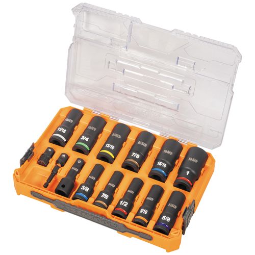 Main product image of KNECT 1/2" Drive Deep Well Impact Socket Set, 23 Piece, SAE