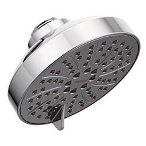 Main product image of Chrome 6 function 4.5" Diameter Spray Head Eco-performance Shower Head, 6512EP