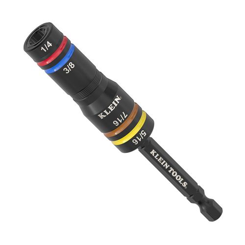 Main product image of Quad-4 Deep Well Heavy-Duty Impact Flip Socket, SAE (Color-Coded)