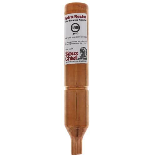 Main product image of 1/2" Male Sweat/Press Hydra-Rester Water Hammer Arrestor
