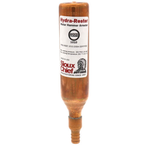 Main product image of 1/2" PEX Crimp Hydra-Rester Water Hammer Arrestor (Lead Free)