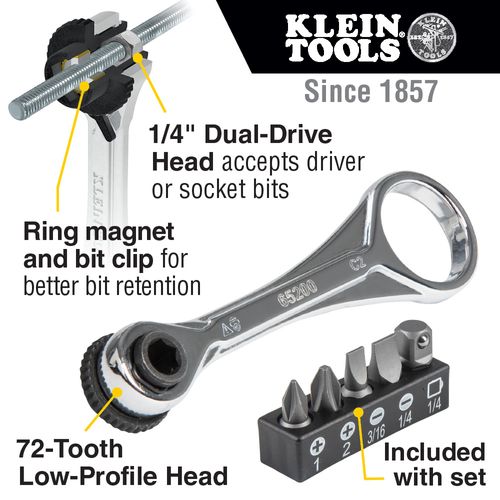 Main product image of 8-in-1 Multi-Bit Screwdriver/Nut Driver Set, 3-Piece