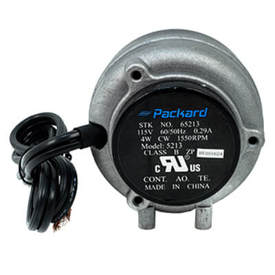 Packard PSQ18CW115 Square Shaded Pole Motor – 18 Watts, 115V, 1550 RPM