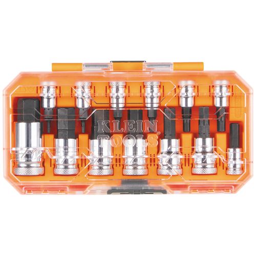 Main product image of 13 Piece Knurled Hex Bit Socket Set, SAE