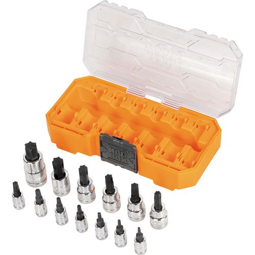 Main product image of 13 Piece Knurled Torx Hex Bit Socket Set, Metric