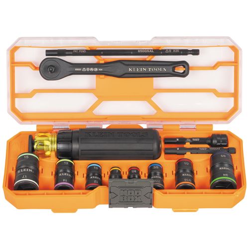 Main product image of KNECT Flip-16 Ratcheting Impact Flip Socket Screwdriver Set, SAE/Metric