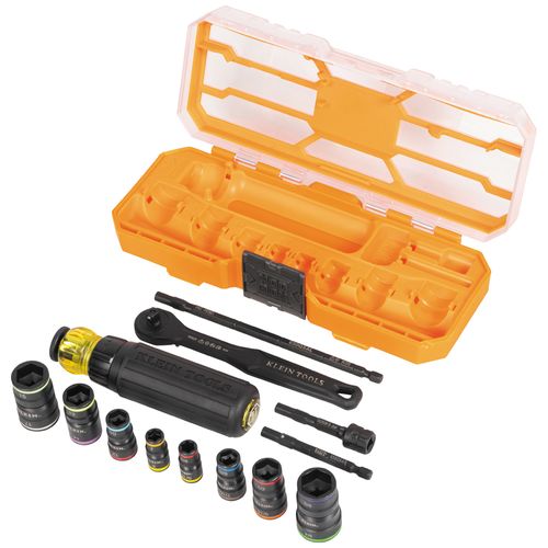 Main product image of KNECT Flip-16 Ratcheting Impact Flip Socket Screwdriver Set, SAE/Metric