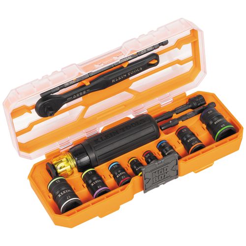 Main product image of KNECT Flip-16 Ratcheting Impact Flip Socket Screwdriver Set, SAE/Metric