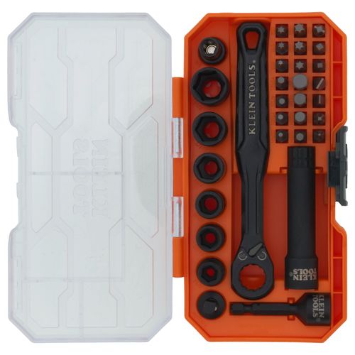 Main product image of 1/4" Drive Impact Rated Pass Through Socket Wrench Set (32 Piece)