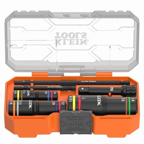 Main product image of KNECT Quad-12 Deep-Well Heavy Duty Impact Flip Socket Set, 6 Piece, SAE