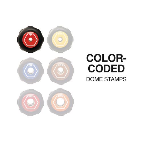 Main product image of 1/4" Hollow-Shaft Heavy-Duty Nut Driver (Color-Coded)