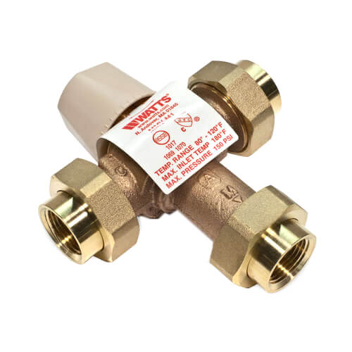 1/2" LFMMVM1-UT Lead Free Mixing Valve (Copper Press)
