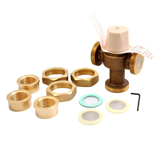 1" LFMMVM1-UT Lead Free Mixing Valve (Copper Press)