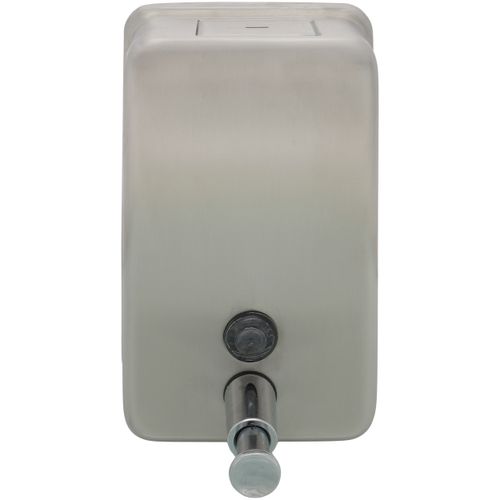 Main product image of Vertical Valve Surface Mounted Liquid/Foam Soap Dispenser, 40-fl. Oz. Capacity (Satin)