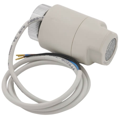 TwisTop Thermo-Electric Actuator with Aux. Microswitch w/ Low Power Consumption (24v)