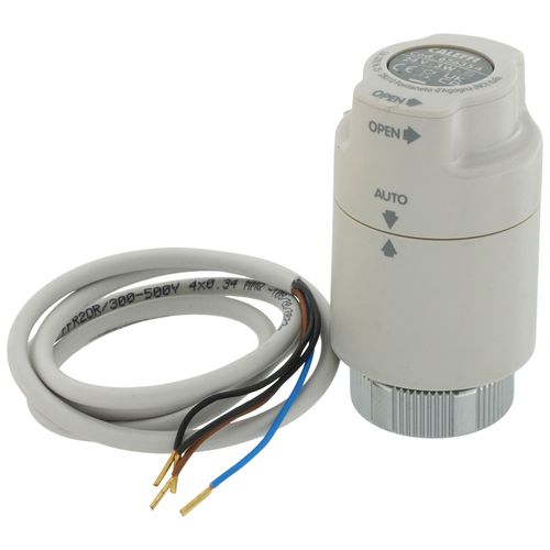 Main product image of TwisTop Thermo-Electric Actuator with Aux. Microswitch w/ Low Power Consumption (24v)