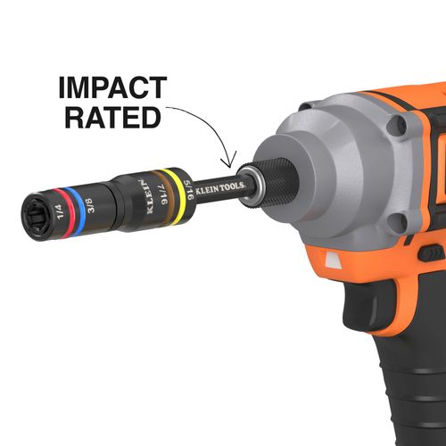 Main product image of KNECT Quad-24 Heavy Duty Impact Flip Socket Set, 9 Piece, SAE and Metric