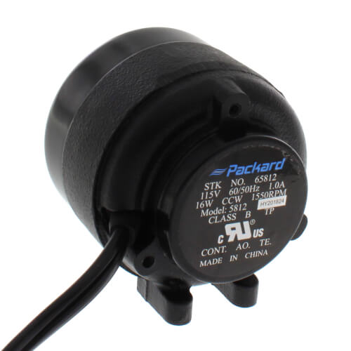 CCW Cast Iron Unit Bearing Motor (16W, 115V, 1550 RPM)