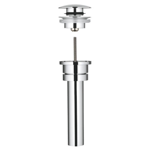 Universal Pop-Up Waste Set w/ Overflow (StarLight Chrome)