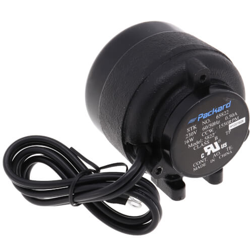 Shaded Pole Unit Bearing Motor (CCW, 16W, 230V, 1550 RPM)
