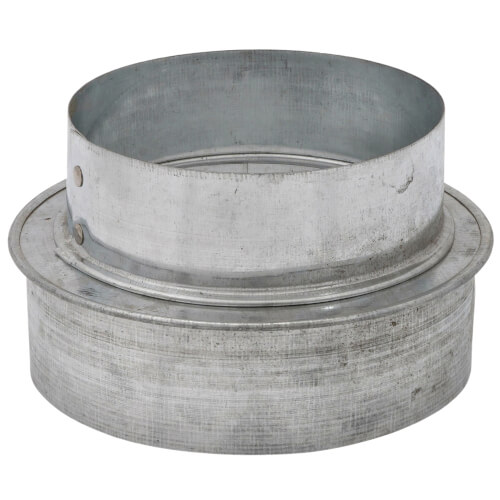 6" x 5" 26 Ga Galvanized Reducer