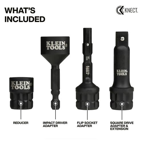 Main product image of KNECT (M) Impact Socket Adapter Set
