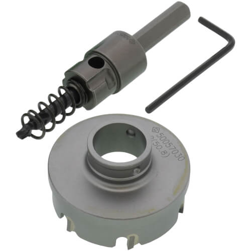 Main product image of 5 Piece Quick-Change Carbide-Tipped Hole Cutter Set (7/8" - 2")