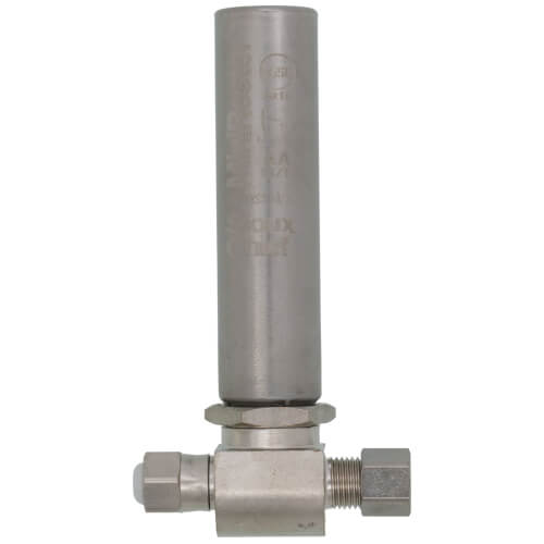 Mini-Rester Water Hammer Arrestor - 1/4" O.D. Compression x 1/4" O.D. Female Compression Tee (Lead Free)