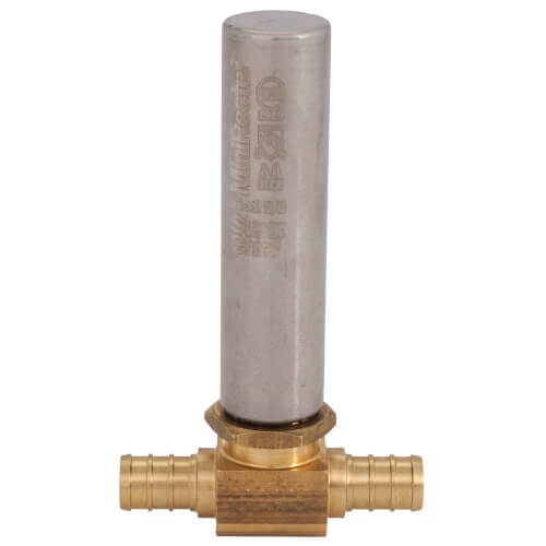 Main product image of Mini-Rester Water Hammer Arrestor - 1/2" PEX Crimp Tee F1807 (Lead Free)