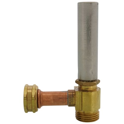 Main product image of Mini-Rester Water Hammer Arrestor - 3/4" F Swivel Hose Thread x 3/4" M Hose Thread Tee