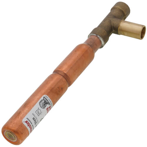 Main product image of 1/2" Male Sweat x 1/2" Female Sweat Tub/Shower Tee Mini-Rester Water Hammer Arrestor